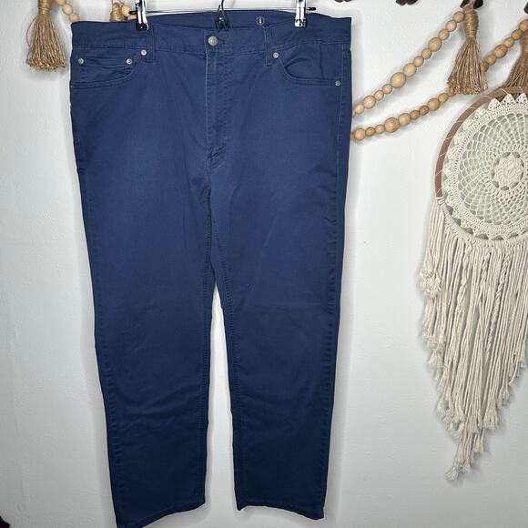 Levi's 541 Blue Straight Pants - Picture 2 of 6